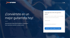 Desktop Screenshot of guitarrajamorama.com
